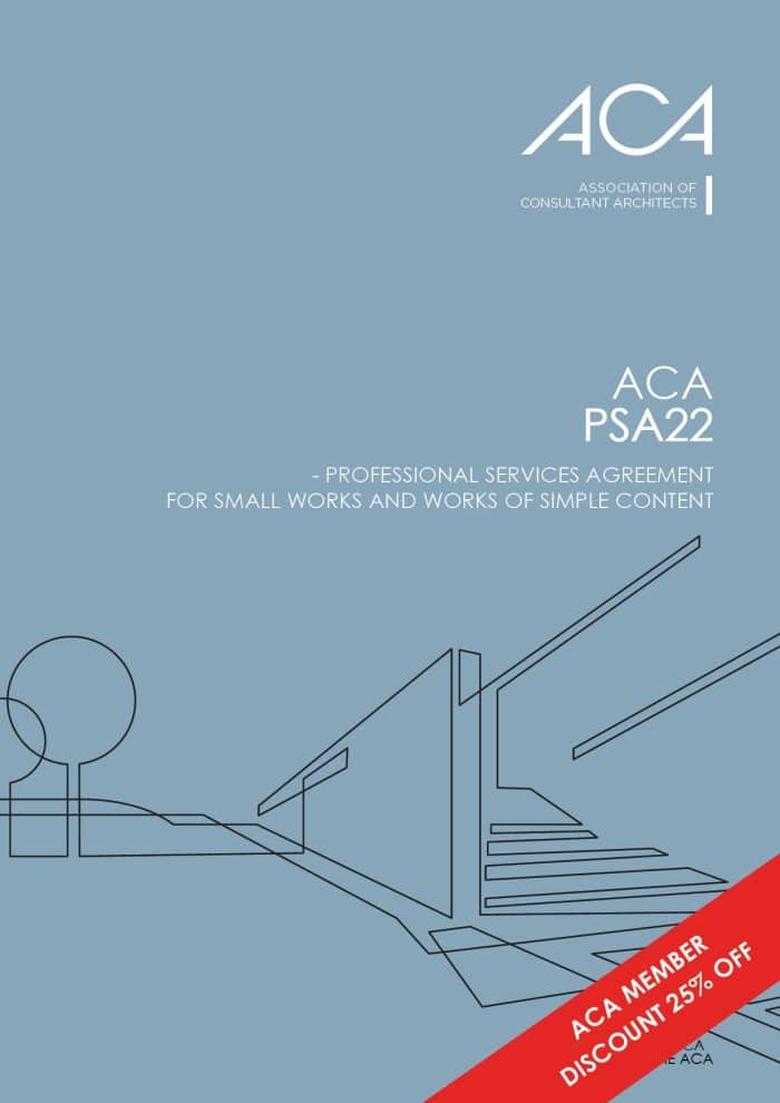 Professional Services Agreement - ACA PSA22 - DIGITAL (SINGLE USE)